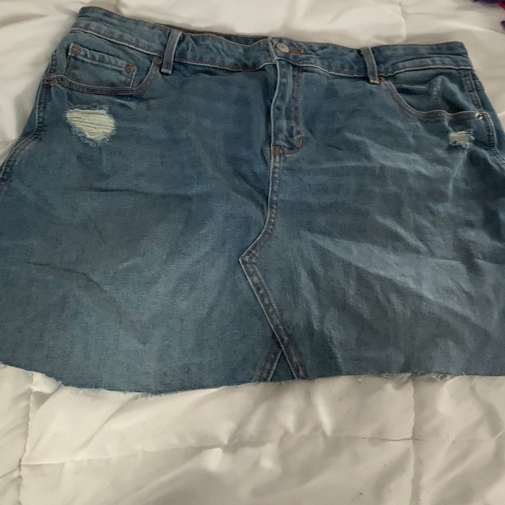 Jean skirt from Old Navy